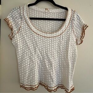 Free People Garner Tee Size Medium Tea Combo